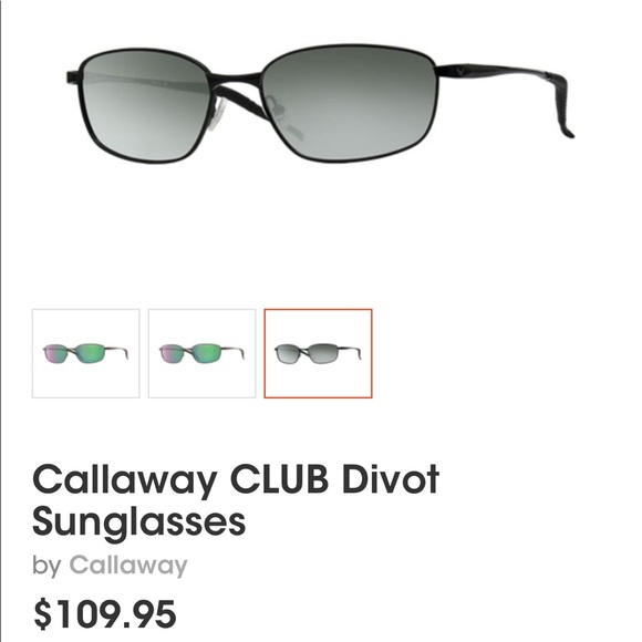 CALLAWAY aviator style unisex sunglasses - Picture 6 of 6